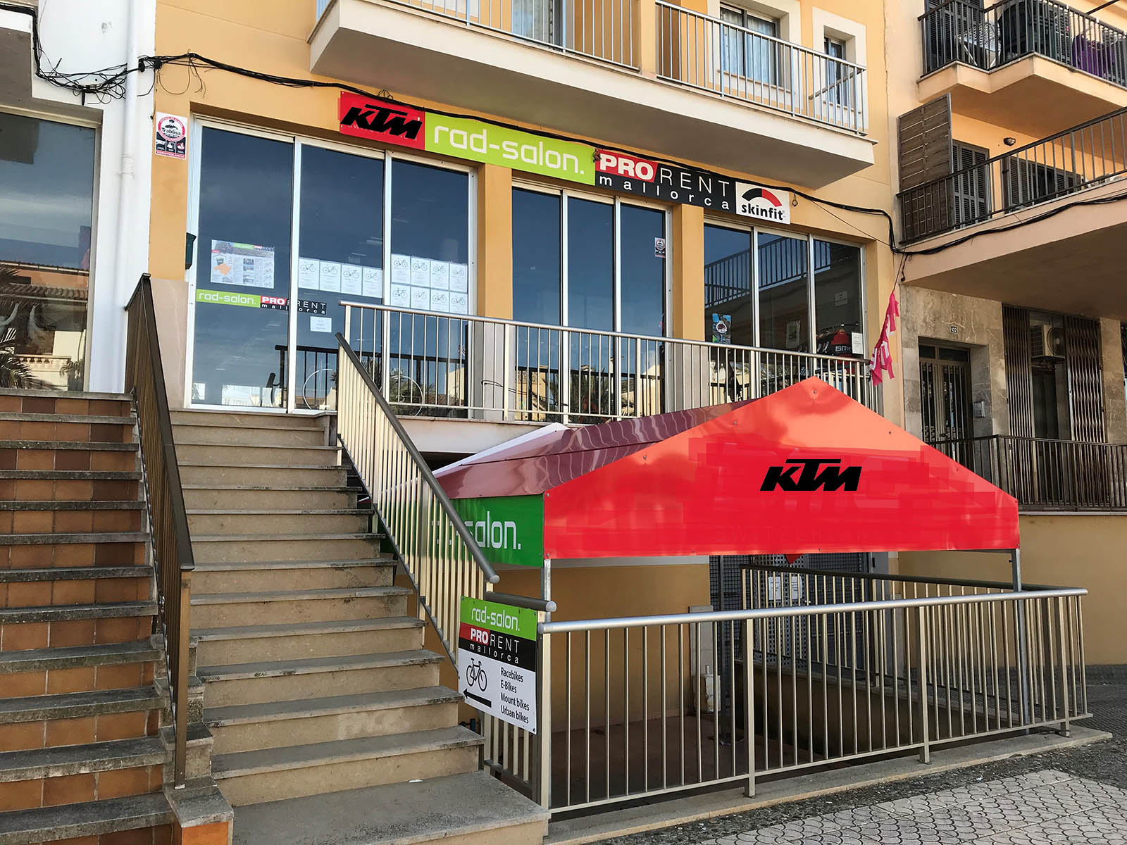 Radsalon Pro Rent Mallorca - Vermietstation Can Picafort Radsalon Pro Rent Mallorca - Vermietstation Can Picafort