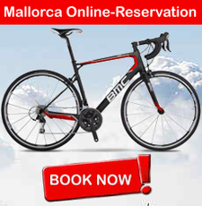 Online Reservation for Rental Bikes in Playa de Muro / Mallorca