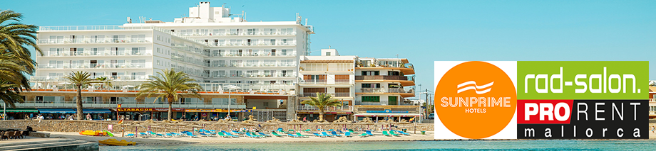 Sporträder im Hotel Sunprime Waterfront auf Mallorca mieten
